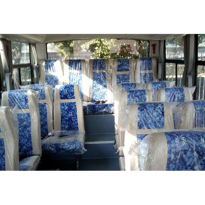 Κινέζικο επιβατικό λεωφορείο ντίζελ 14-19 θέσεων μακροκεφαλής άμαξα με χειροκίνητο κιβώτιο ταχυτήτων