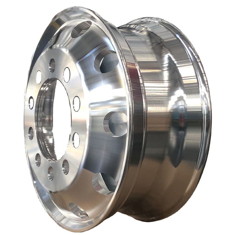 143.1mm PCD Κωνκώδης σχεδιασμός Aluminium Alloy Wheel για ανταλλακτικά λεωφορείων Zhongtong